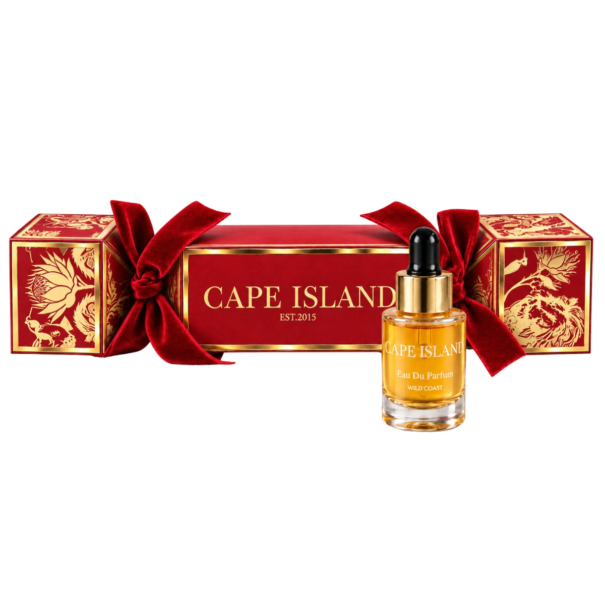 Cape Island Crimson Christmas Cracker with Fragrance Oil