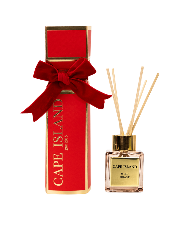 Red Christmas Cracker & 50ml Mini fragrance diffuser