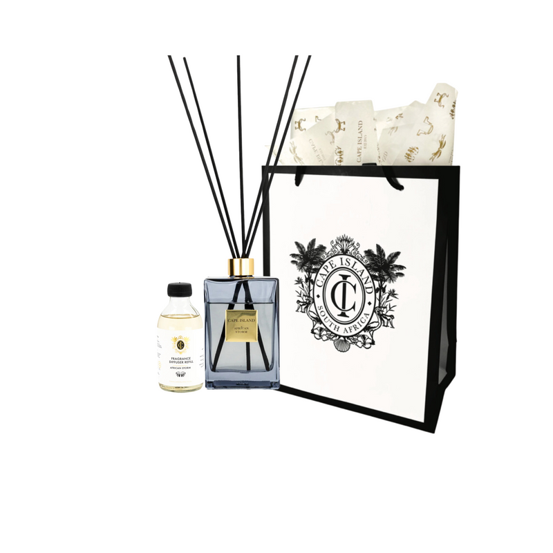 African Storm 500ml Diffuser & refill Gift Bag