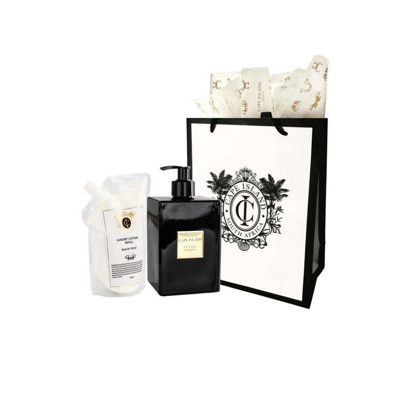 Black Gold Lotion & refill gift set