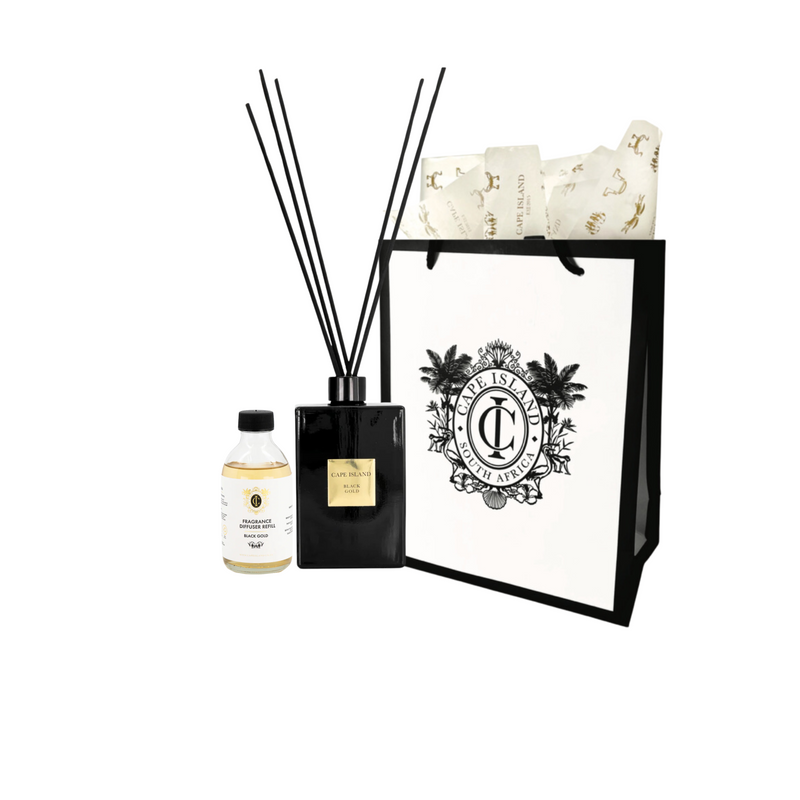 Black Gold 500ml Diffuser & refill Gift Bag