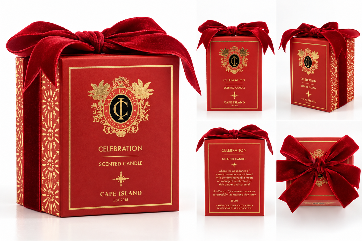 Red Celebration Classic Candle