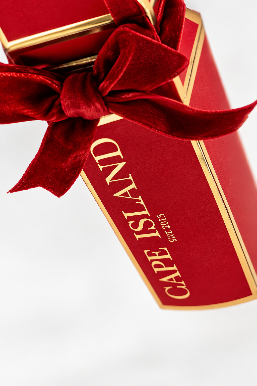 Red Christmas Cracker with Mini Diffuser