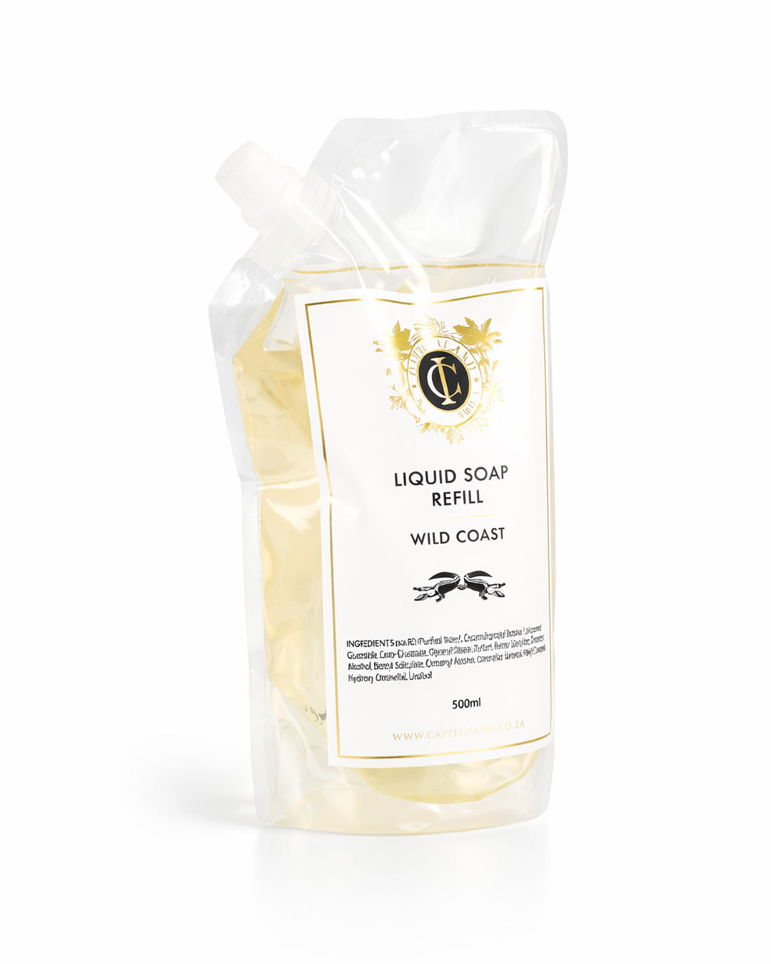 Wild Coast 500ml Liquid Soap Refill Pouch 500ml